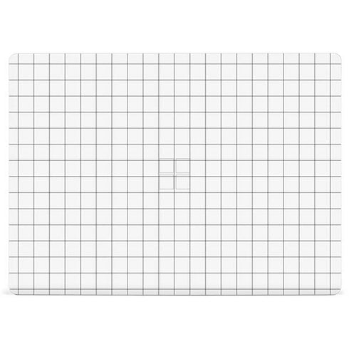 White Grid Surface Laptop 2 Skin